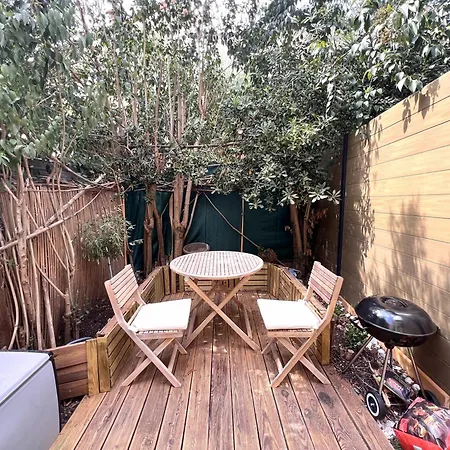 B087 Agreable Studio Proche Du Centre Avec Terrasse Cannes